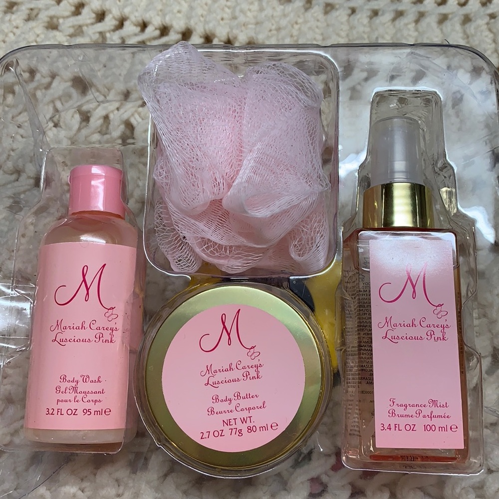 Body set, Mariah Carey’s Luscious Pink. New.